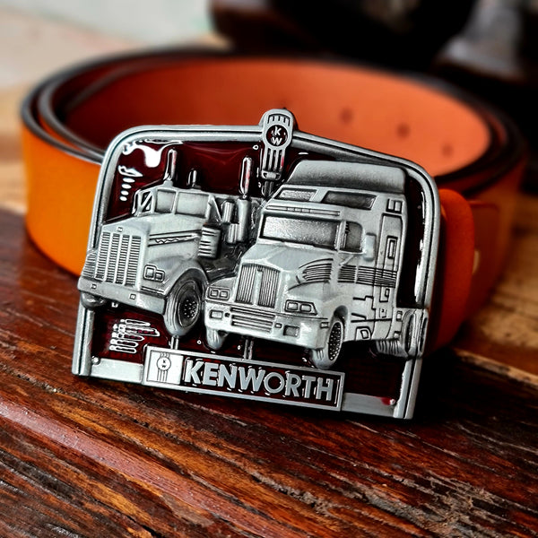 Kenworth belt buckle best sale